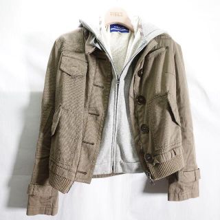 バーバリーブルーレーベル(BURBERRY BLUE LABEL)のBURBERRY BLUE LABEL　ジャケット　グレー/カーキ(セット/コーデ)