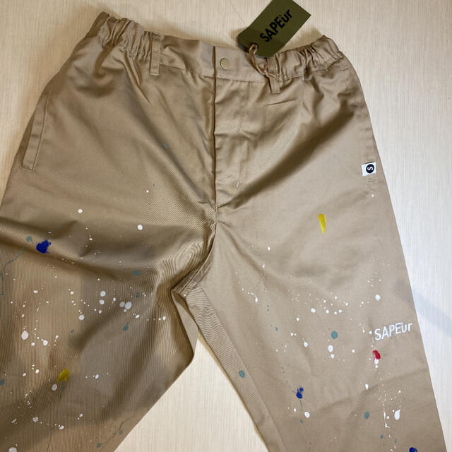 サプールsapeur SCS限定ペイントチノパン Lサイズ ずっと気になってた