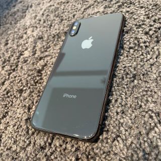 エーユー(au)の最終値下❗️au  iPhoneX256g  黒色  simロック解除済(スマートフォン本体)