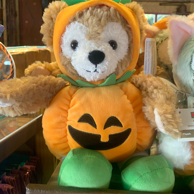 香港ディズニー新商品　ハロウィン　ダッフィー 　SSサイズ　ぬいぐるみ