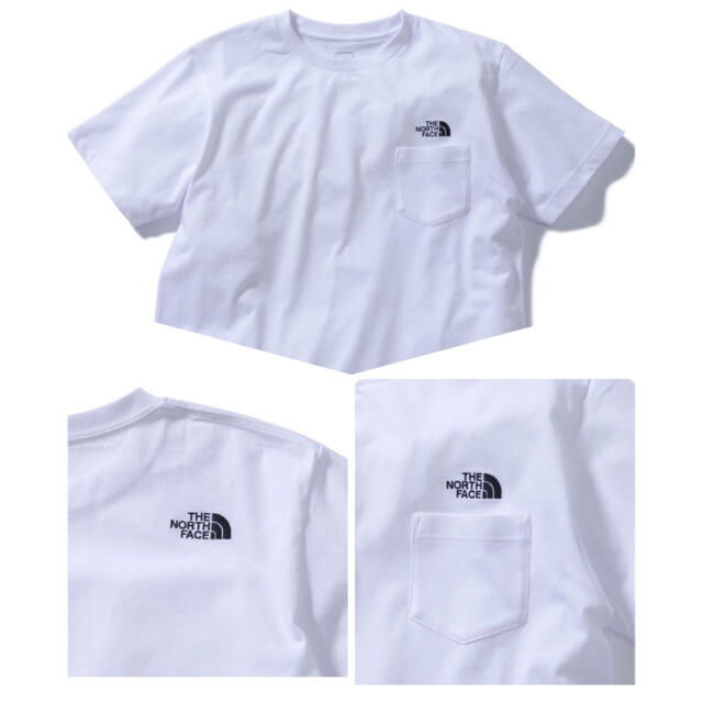 【新品・未開封】THE NORTH FACE シンプルロゴポケットTシャツ 白L