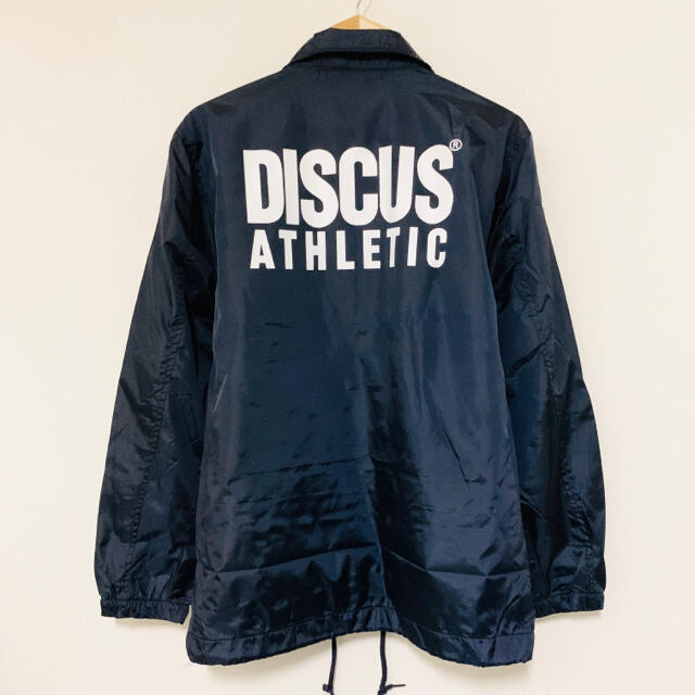 DISCUS(ディスカス)のDiscus(USA)ナイロンコーチジャケット　Mネイビー メンズのジャケット/アウター(ナイロンジャケット)の商品写真