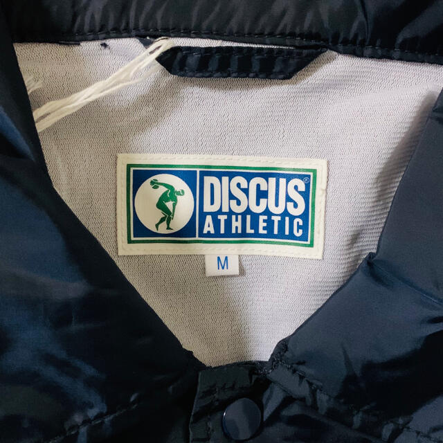 DISCUS(ディスカス)のDiscus(USA)ナイロンコーチジャケット　Mネイビー メンズのジャケット/アウター(ナイロンジャケット)の商品写真