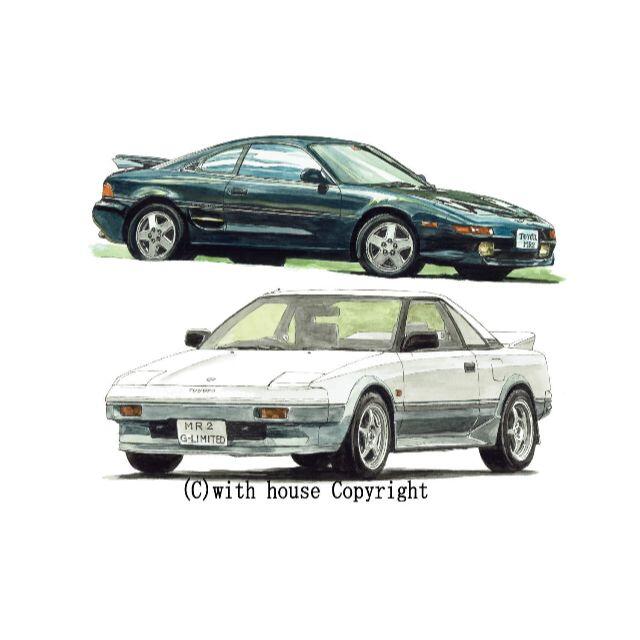 NC-557 MR2 2.0/MR2限定版画サイン額装作家平右ヱ門 エンタメ/ホビーの美術品/アンティーク(版画)の商品写真