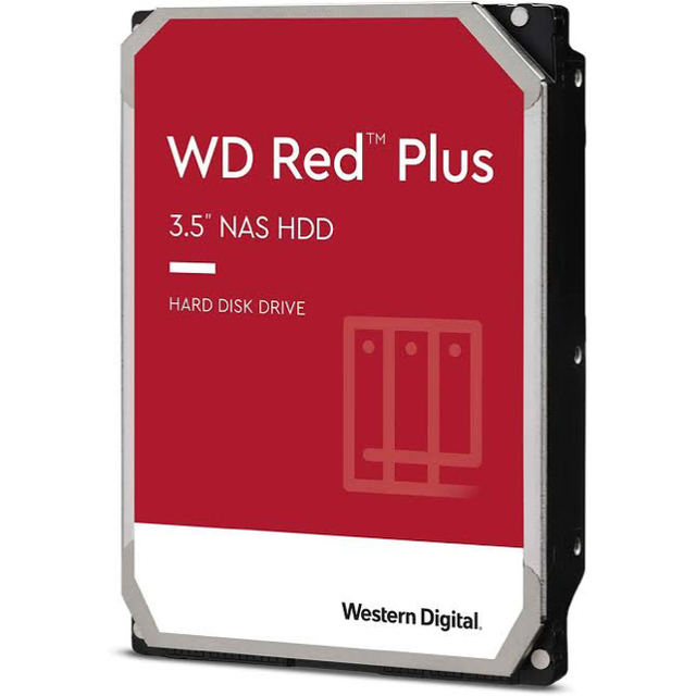 WD製3.5インチ内蔵型ハードディスク REDplus