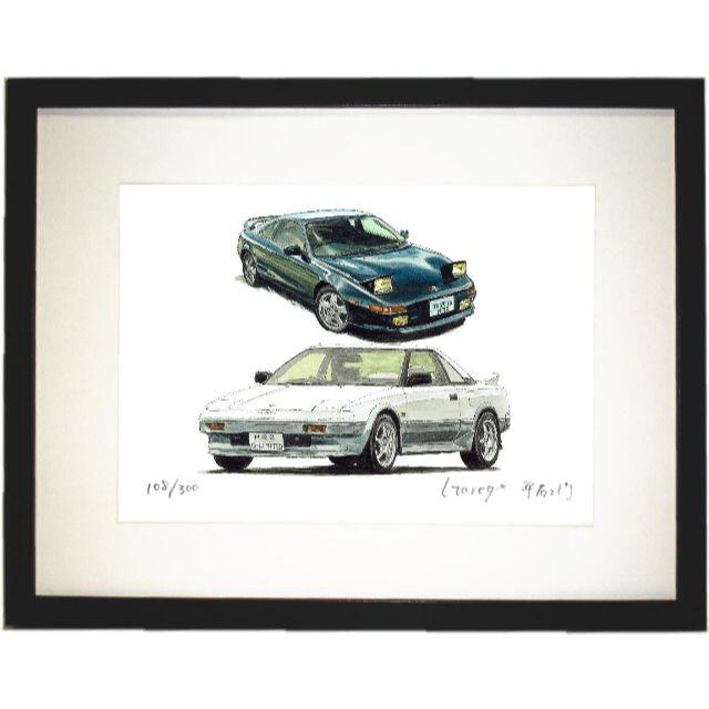 版画NC-559 MR2 2.0/MR2限定版画サイン額装作家平右ヱ門