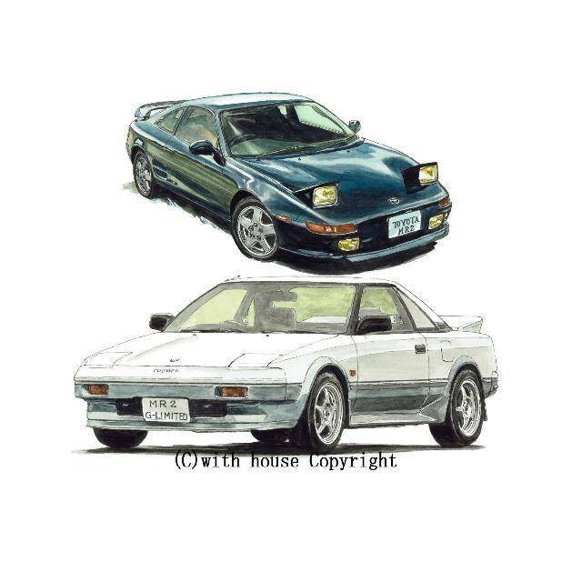 NC-559 MR2 2.0/MR2限定版画サイン額装作家平右ヱ門 エンタメ/ホビーの美術品/アンティーク(版画)の商品写真