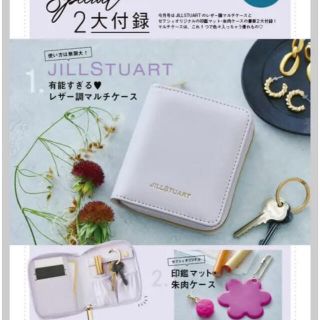 ジルスチュアート(JILLSTUART)のジルスチュアート マルチケース＆印鑑マット(印鑑/スタンプ/朱肉)