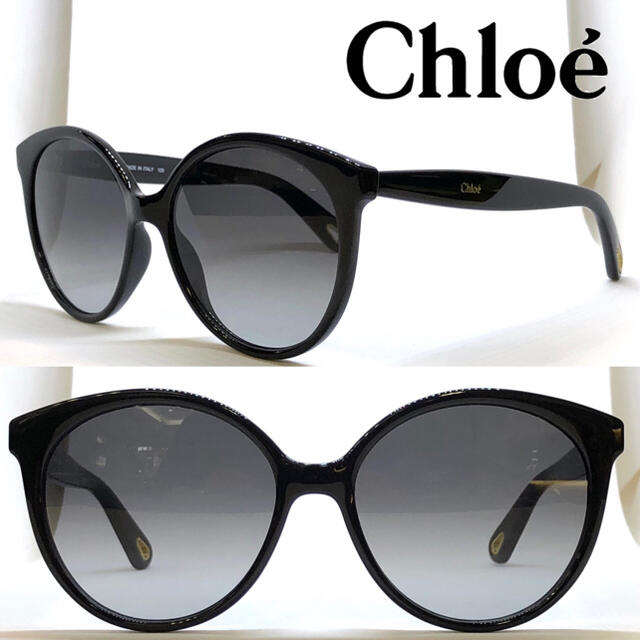 新品正規品ケース付Chloe’ クロエ サングラス Chloe CE765S 001 ブラック