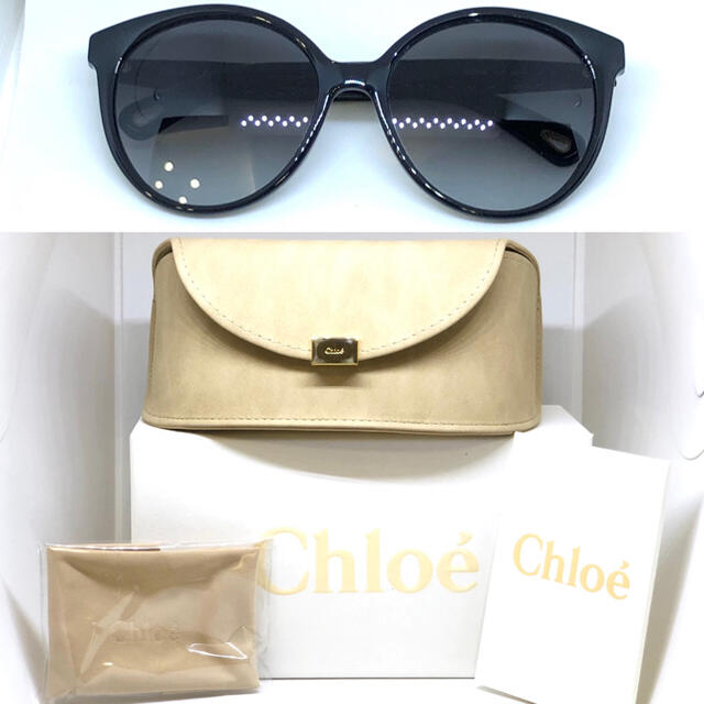 Chloe’ クロエ サングラス Chloe CE765S 001 ブラック
