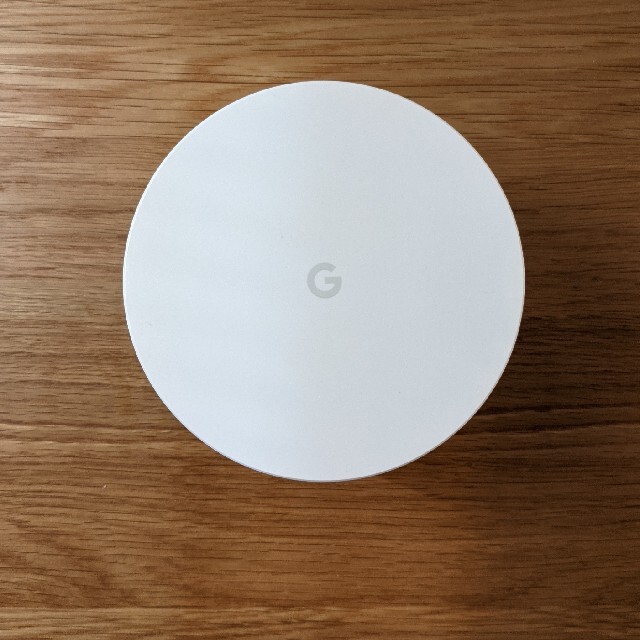 Google(グーグル)の【箱・付属品あり】【美品】google　wi-fi　ルーター スマホ/家電/カメラのPC/タブレット(PC周辺機器)の商品写真