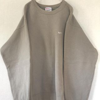 ヴィンテージ品　90s NIKE スウェット　雰囲気系　チャコールグレー