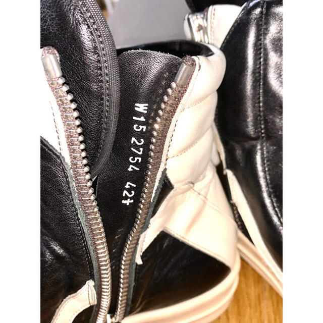 Rick Owens(リックオウエンス)のまさ様 ☆有名店ソール補強済（未使用）大手USEDショップ購入RickOwens メンズの靴/シューズ(スニーカー)の商品写真