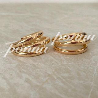 ステュディオス(STUDIOUS)のTriple loop pierced earring(ピアス)