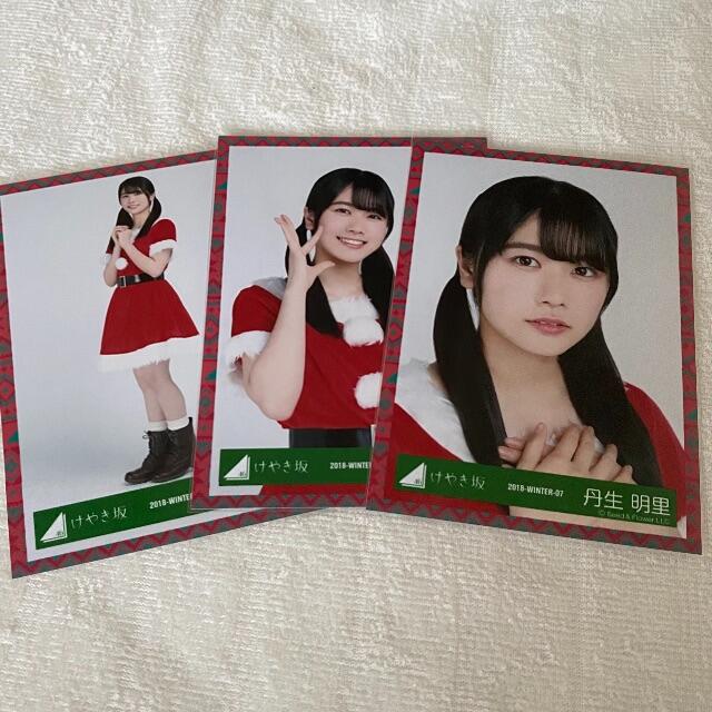 日向坂46 丹生明里 xmas エンタメ/ホビーのタレントグッズ(アイドルグッズ)の商品写真