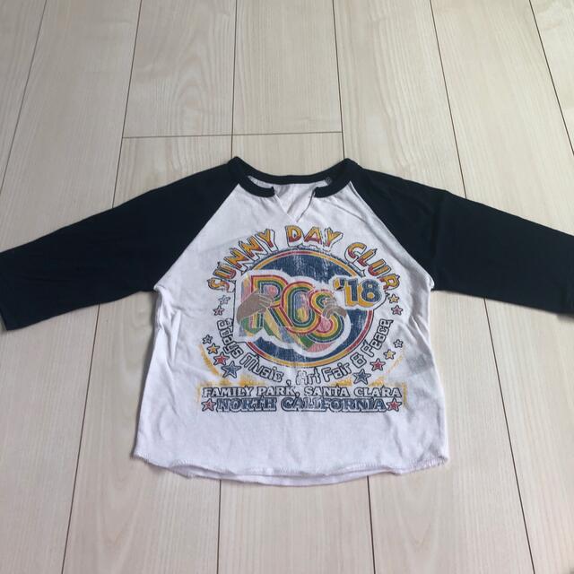 RODEO CROWNS(ロデオクラウンズ)のロデオクラウン　七分袖　ロンT キッズ/ベビー/マタニティのキッズ服男の子用(90cm~)(Tシャツ/カットソー)の商品写真