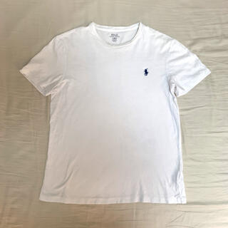 ラルフローレン(Ralph Lauren)のラルフローレンUネックTシャツ白(Tシャツ/カットソー(半袖/袖なし))