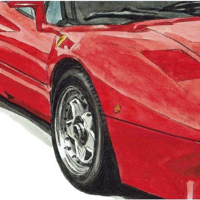 GC-1559フェラーリ288GTO/F355限定版画サイン額装作家平右ヱ門 4