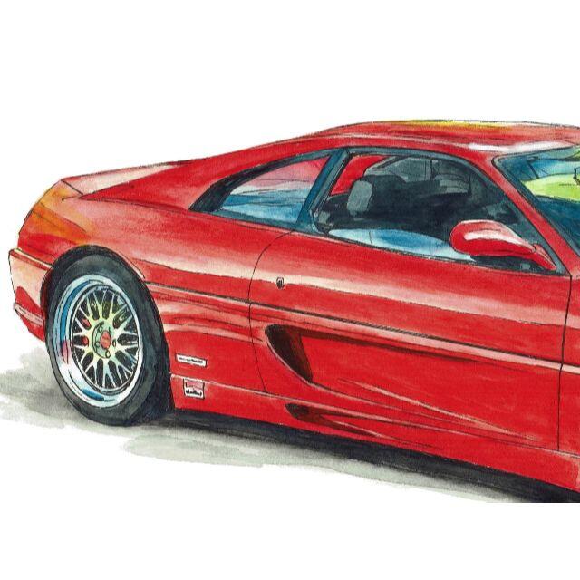 GC-1559フェラーリ288GTO/F355限定版画サイン額装作家平右ヱ門 7