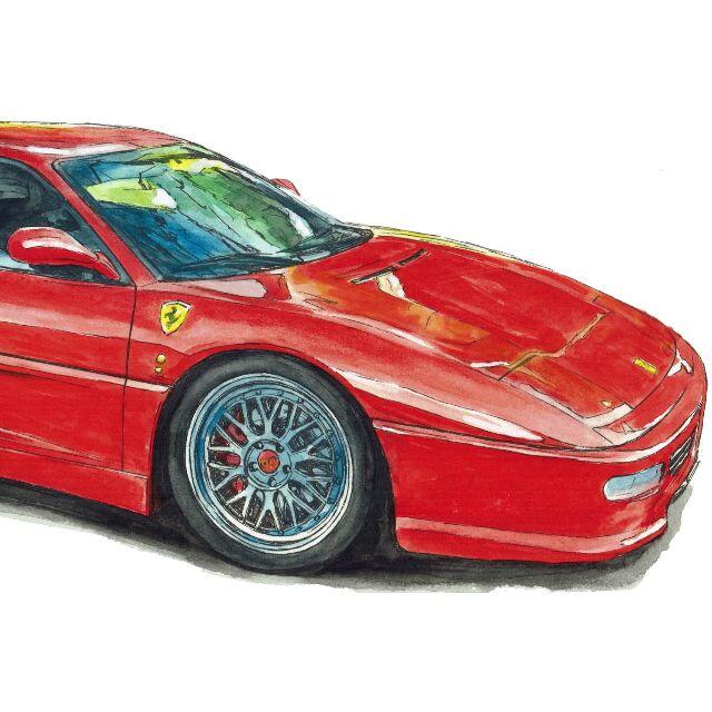 GC-1559フェラーリ288GTO/F355限定版画サイン額装作家平右ヱ門 8