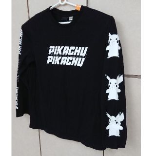 ポケモン ピカチュウ 長袖Tシャツ 送料無料(Tシャツ/カットソー(七分/長袖))