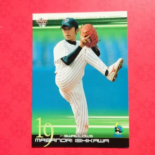 トウキョウヤクルトスワローズ(東京ヤクルトスワローズ)のプロ野球カード 石川雅規投手2004(野球/サッカーゲーム)