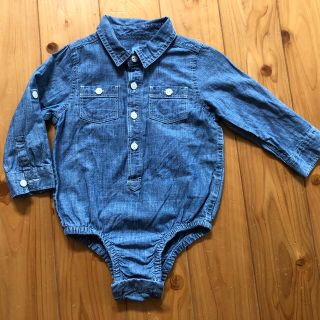 ベビーギャップ(babyGAP)のbabyGAP デニム ロンパース(ロンパース)