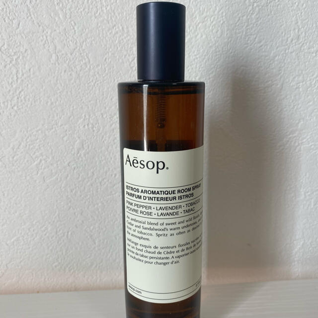 Aesop(イソップ)の【8月購入】イソップ アロマティック ルームスプレー イストロス コスメ/美容のリラクゼーション(アロマスプレー)の商品写真