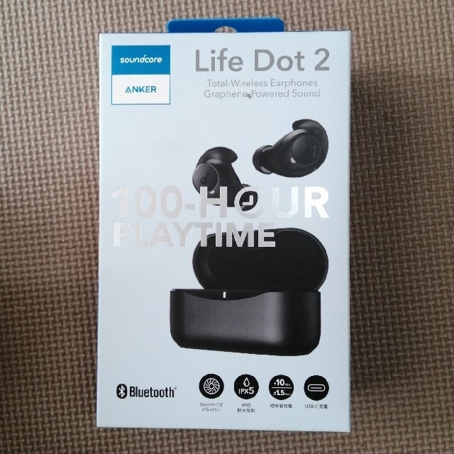 ワイヤレスイヤホン　Soundcore Life Dot 2