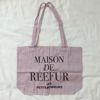 メゾンドリーファー(Maison de Reefur)のMAISON DE REEFUR代官山店限定ショッパー パープルMサイズ(ショップ袋)