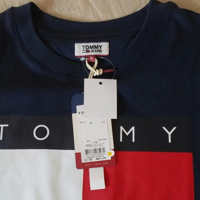 TOMMY(トミー)の新品TOMY半袖Tシャツ濃紺最終値下げ レディースのトップス(Tシャツ(半袖/袖なし))の商品写真