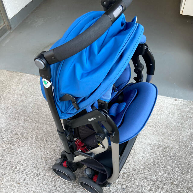 Aprica - 【専用】オプティア ハイシート 対面 ベビーカー A型 AB型 花