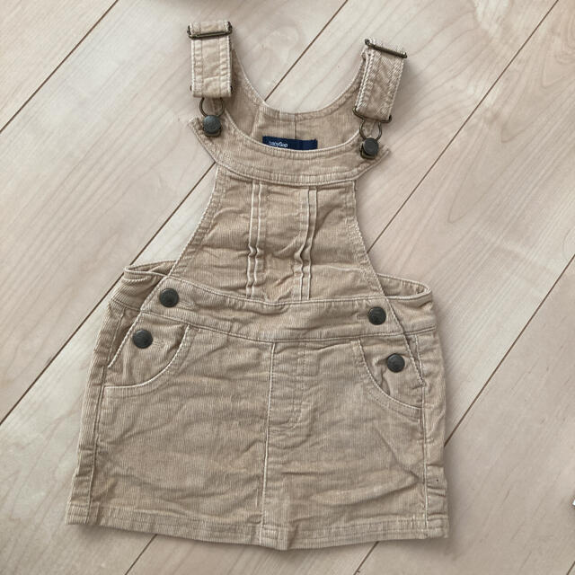 babyGAP(ベビーギャップ)のベビーギャップ　ワンピース　ジャンパースカート　80 キッズ/ベビー/マタニティのベビー服(~85cm)(ワンピース)の商品写真