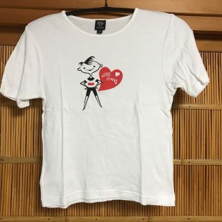 キスキス(XOXO)の中古　XOXO アイコンイラストTシャツ　S(Tシャツ(半袖/袖なし))