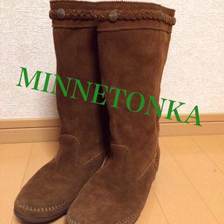 ミネトンカ(Minnetonka)の値下げ可★美品★ミネトンカ★サイズ8相当(ブーツ)