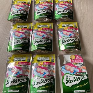 カオウ(花王)のディープクリーン 泡で出てくる シュッシュデント 部分入れ歯用洗浄剤(口臭防止/エチケット用品)