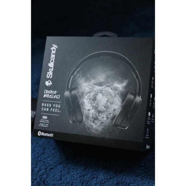 Skullcandy(スカルキャンディ)のSkullcandy   CRUSHER WIRELESS ブラック スマホ/家電/カメラのオーディオ機器(ヘッドフォン/イヤフォン)の商品写真