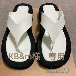 KB&m様専用　トングサンダル(サンダル)