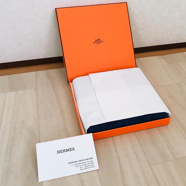 HERMES エルメス　ハンドタオル　新品未使用品