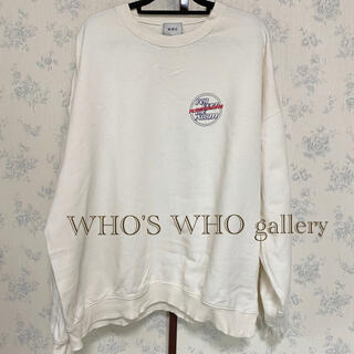 フーズフーギャラリー(WHO'S WHO gallery)のWHO'S WHO galleryロゴスウェット(トレーナー/スウェット)
