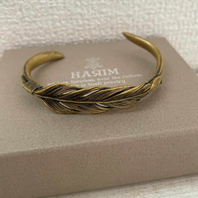 HARIM ハリム バングル フェザー アクセサリー 値下げ propar.com.ar