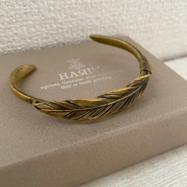 HARIM - HARIM ハリム バングル フェザー アクセサリー 値下げの通販