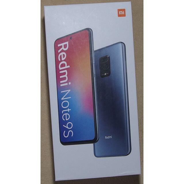 Redmi NOTE 9S トリプルスロットスマートフォン本体