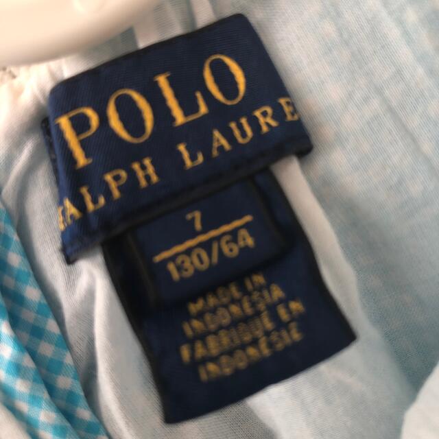 POLO RALPH LAUREN(ポロラルフローレン)のpolo Ralph Lauren キッズワンピース　130センチ キッズ/ベビー/マタニティのキッズ服女の子用(90cm~)(ワンピース)の商品写真