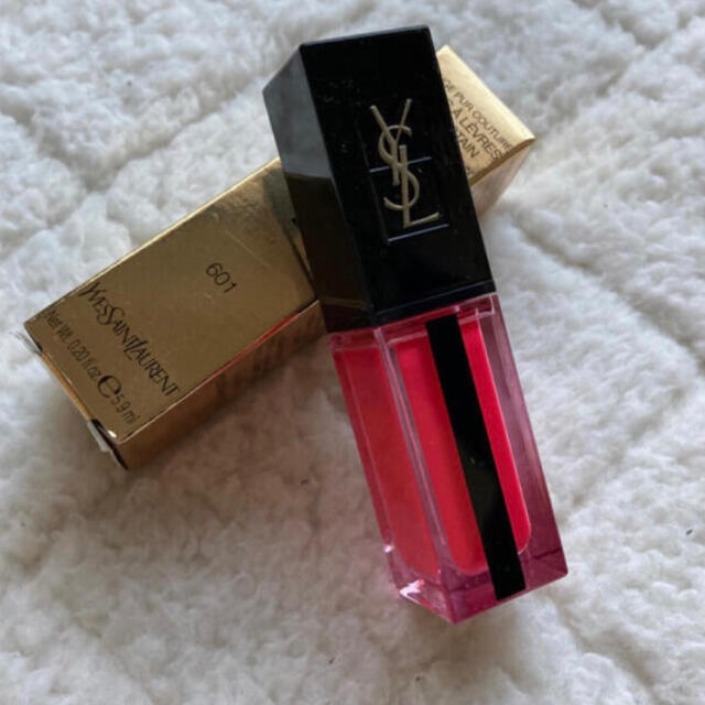 YSL ☆リップ601☆ルージュピュールクチュールヴォルニ　ウォーターステイン