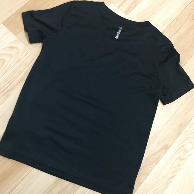 Reebok(リーボック)のReebok リーボック　130 Tシャツ　BLACK キッズ/ベビー/マタニティのキッズ服男の子用(90cm~)(Tシャツ/カットソー)の商品写真