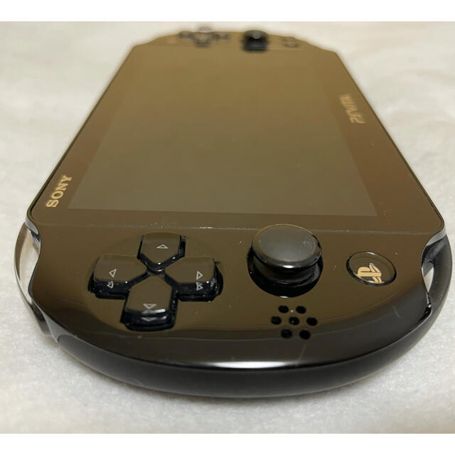 PlayStation Vita(プレイステーションヴィータ)の☆美品☆ PSVita PCH-2000 ZA11 SONY ブラック 本体  エンタメ/ホビーのゲームソフト/ゲーム機本体(家庭用ゲーム機本体)の商品写真