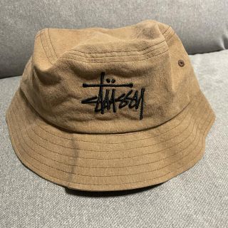 ステューシー(STUSSY)のStussy ロゴ バケットハット(ハット)