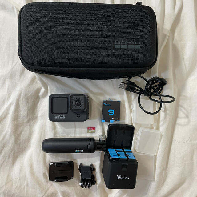 超美品!GoPro hero9 すぐに使えるオマケ付き! 【信頼