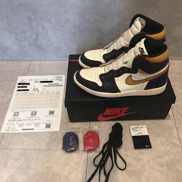 大量入荷 エアジョーダン1 - NIKE  CHICAGO TO LA HIGH スニーカー